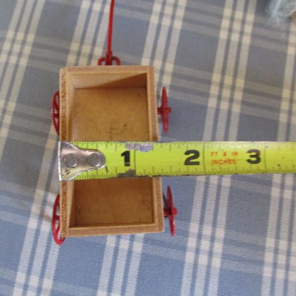 FINAL SALE Santa Liddle Kiddle Mattel & Russ Berrie baby Santa Troll Doll Wagon - Picture 11 of 12